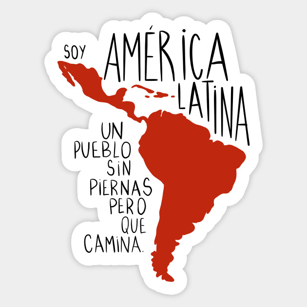 Soy América Latina Sticker by byebyesally